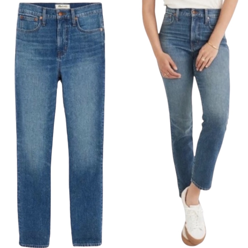 MADEWELL | High Rise The Perfect Vintage Jean Barnwell Wash | 28